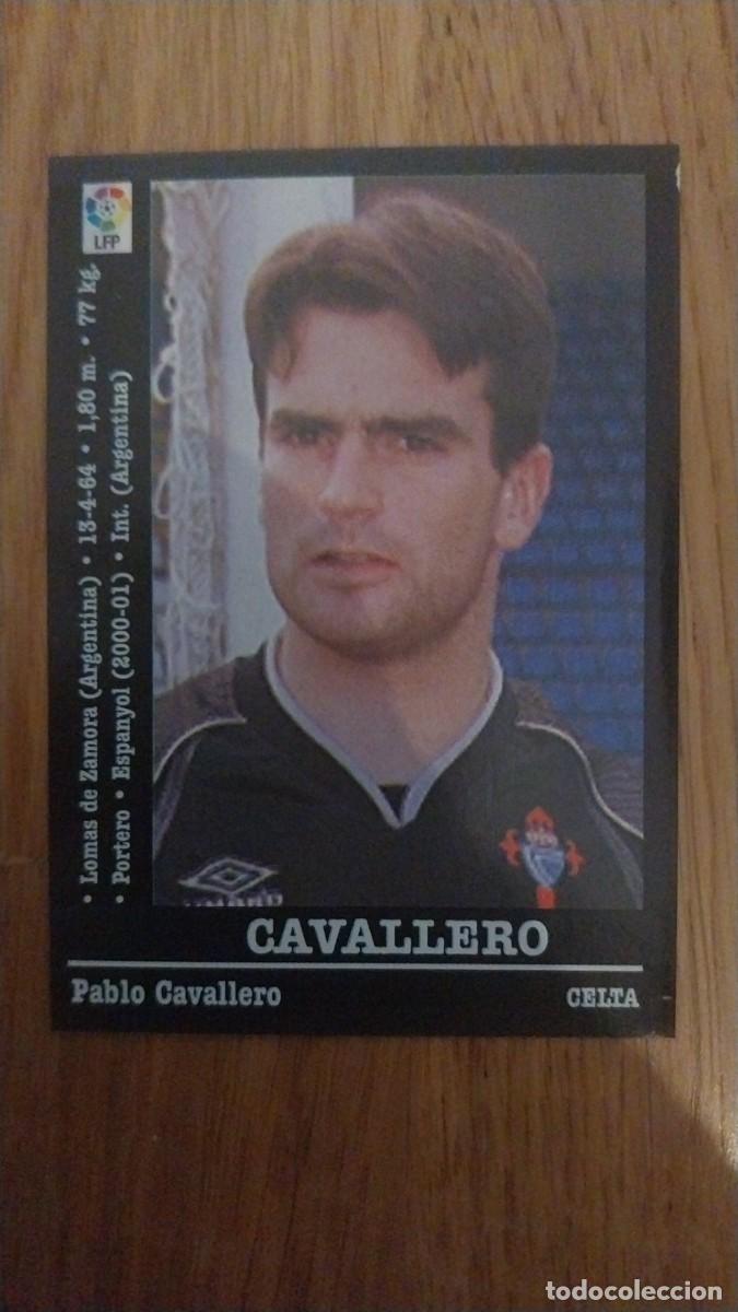 Cartes &agrave; collectionner de Football: CAVALLERO CELTA DE VIGO 119A PANINI 2000 - 2001 00 01 NUNCA PEGADO SIN PEGAR
