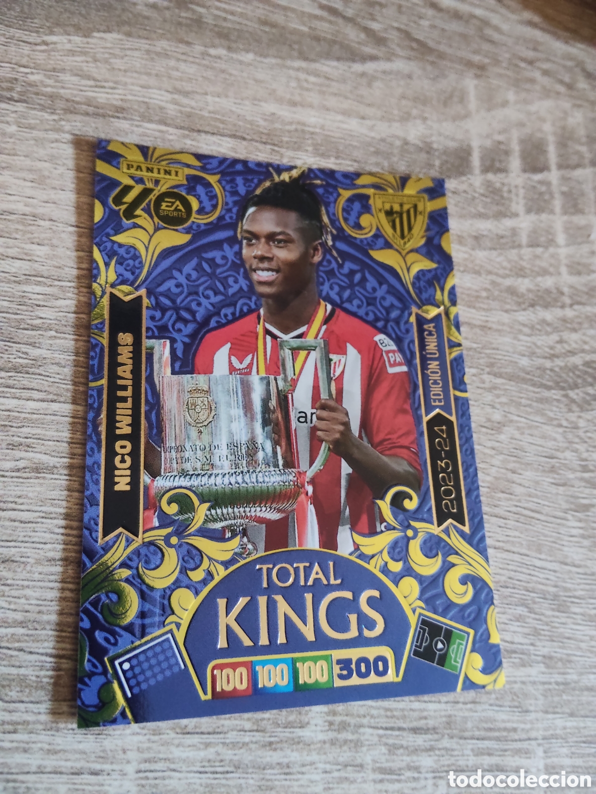 Cartes &agrave; collectionner de Football: Panini Adrenalyn 2025 2026 25 26 Nico Williams Athletic de Bilbao total kings