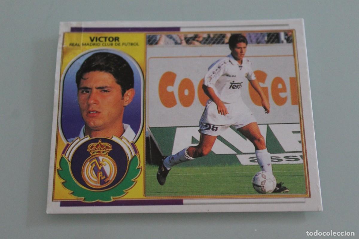 Cromos de F&uacute;tbol: ESTE 96 97 V&Iacute;CTOR COLOCA RECUPERADO &Aacute;LBUM