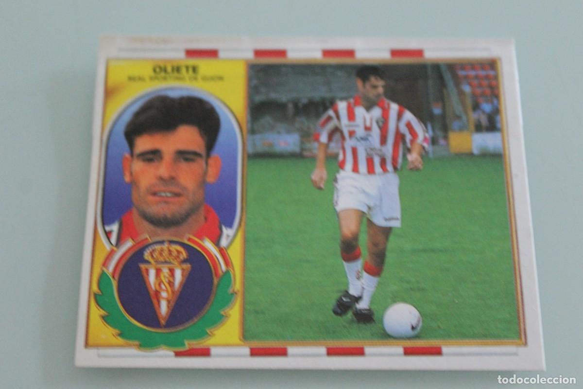 Cromos de F&uacute;tbol: ESTE 96 97 OLIETE COLOCA RECUPERADO &Aacute;LBUM
