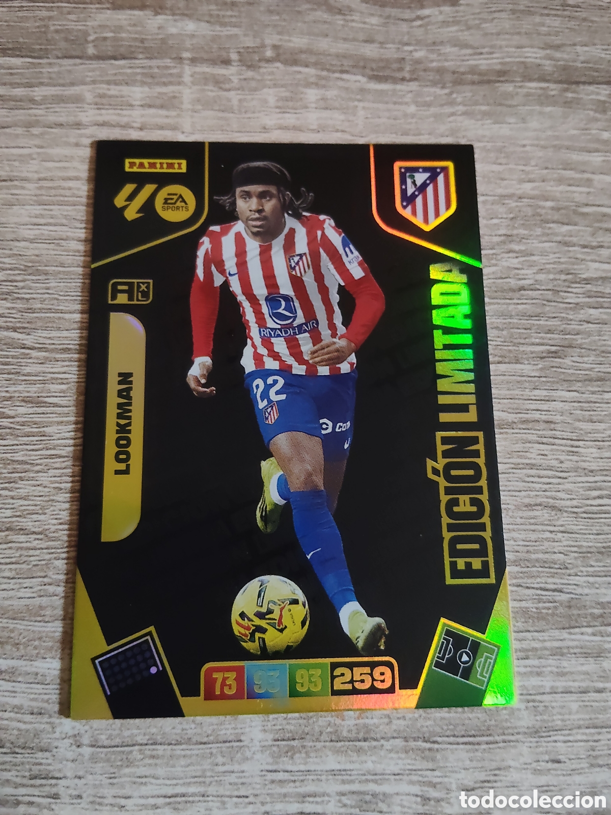 Football Stickers: Panini Adrenalyn 2025 2026 25 26 Lookman Atl&eacute;tico de Madrid edici&oacute;n limitada