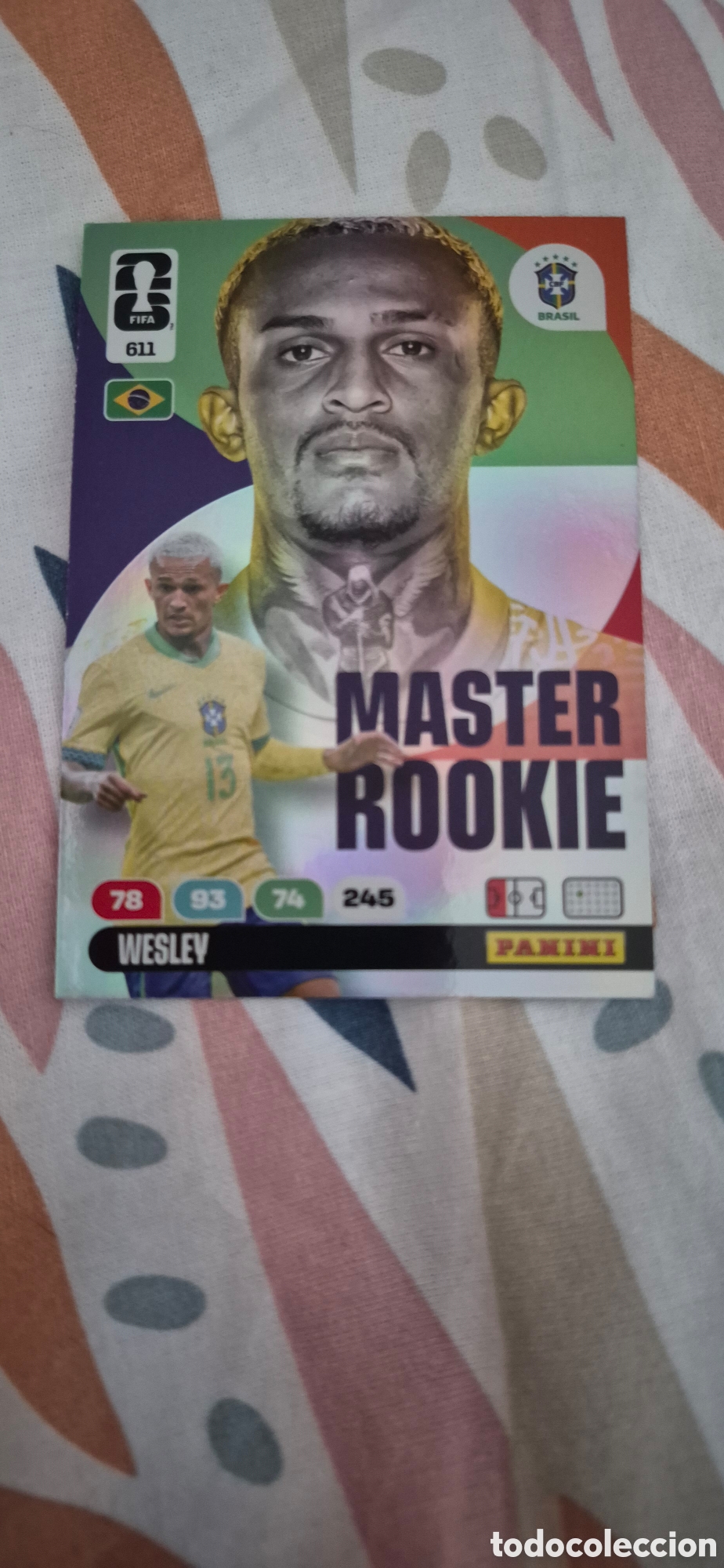 Cromos de F&uacute;tbol: CROMO MASTER ROOKIE 2026