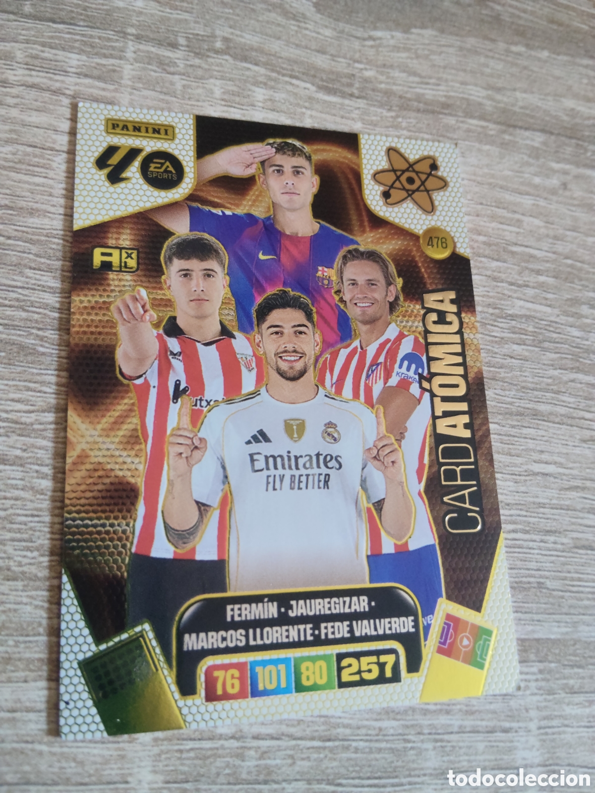 Cromos de F&uacute;tbol: Panini Adrenalyn 2025 2026 25 26 476 card at&oacute;mica