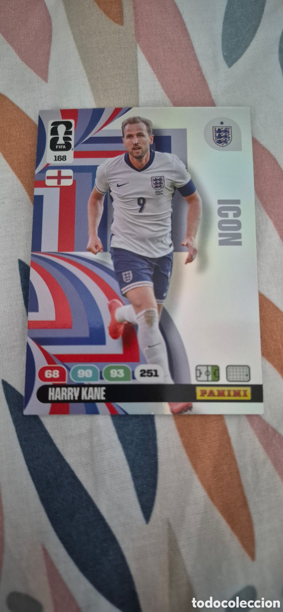 Cromos de F&uacute;tbol: CROMO HARRY KANE 2026