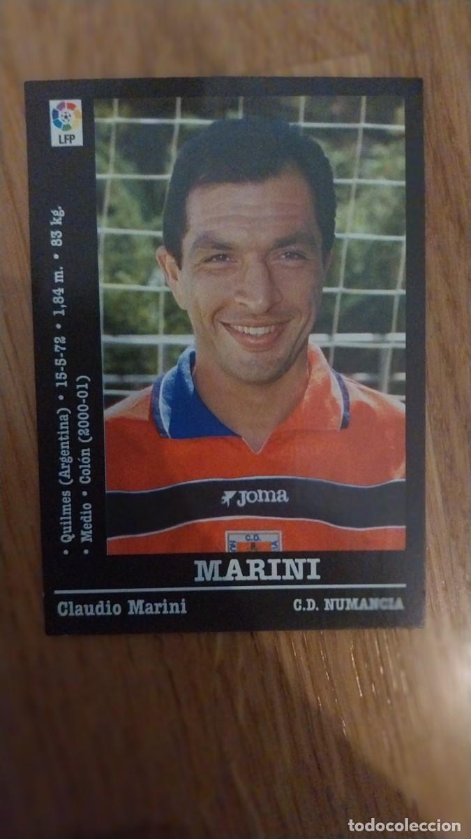 Cromos de F&uacute;tbol: MARINI NUMANCIA n&ordm; 284A 284 PANINI LIGA 2000 2001 SIN PEGAR 00 01