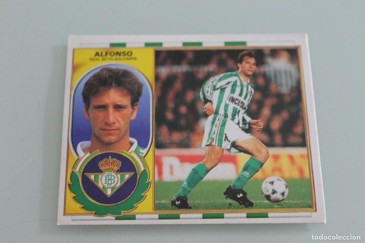 Cromos de F&uacute;tbol: ESTE 96 97 ALFONSO COLOCA RECUPERADO &Aacute;LBUM