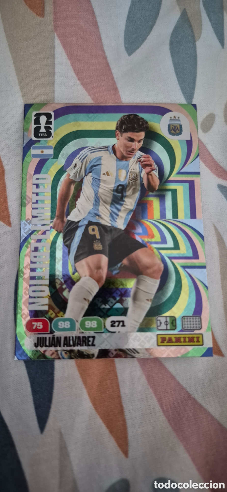 Figurine di Calcio: CROMO JULIAN &Aacute;LVAREZ 2026