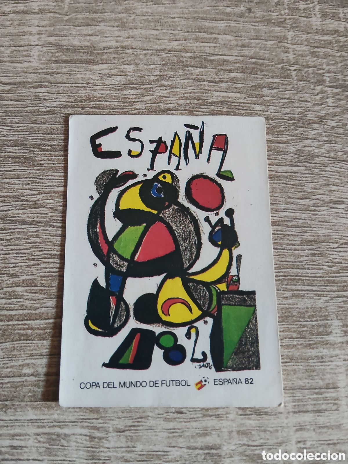 Figurine di Calcio: Panini mundial Espa&ntilde;a 82 4 cartel