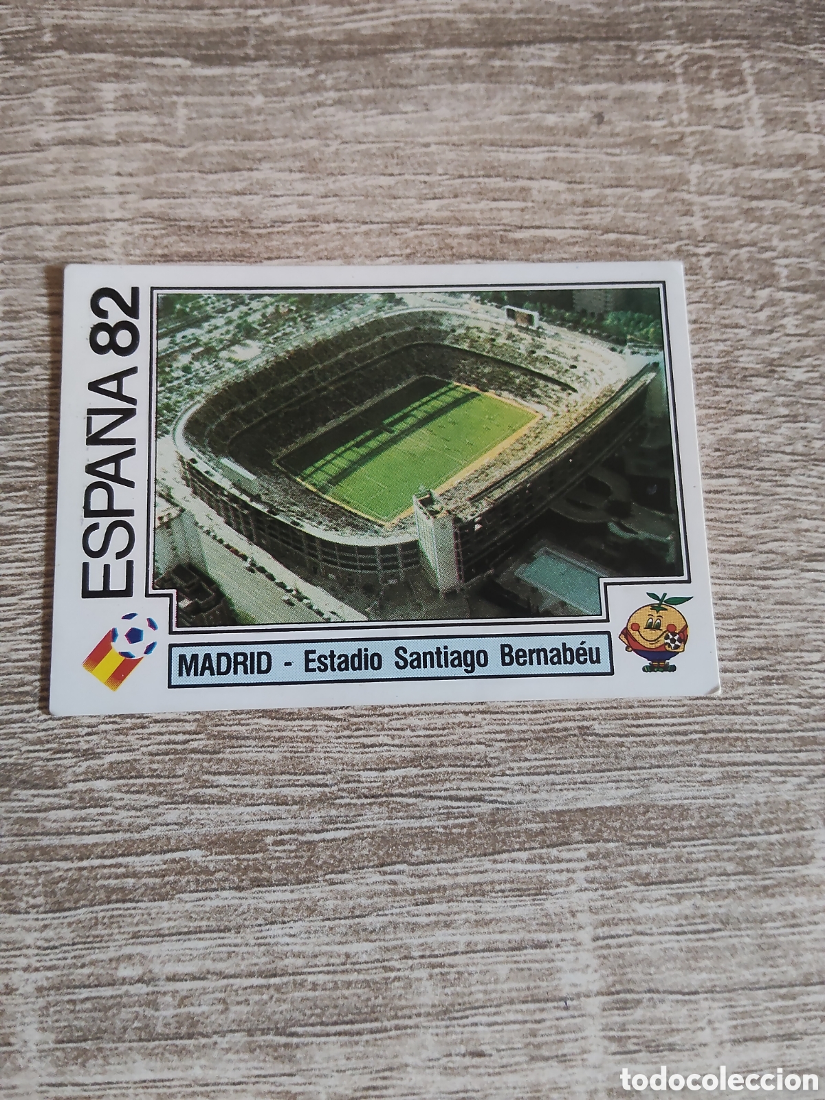 Figurine di Calcio: Panini mundial Espa&ntilde;a 82 11 estadio Santiago Bernab&eacute;u