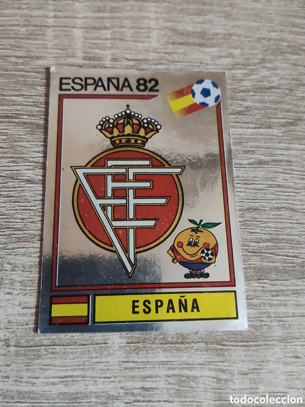 Figurine di Calcio: Panini mundial Espa&ntilde;a 82 292 escudo Espa&ntilde;a