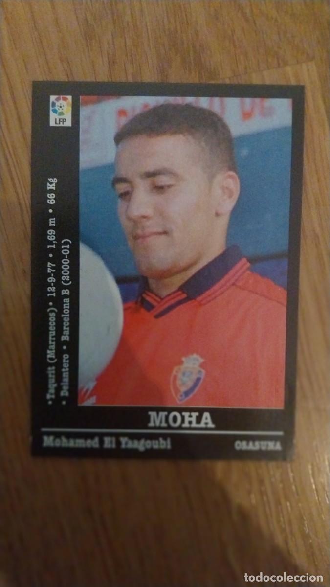 Figurine di Calcio: MOHA C. A. OSASUNA 320A PANINI LIGA 2000 - 2001 00 01 NUNCA PEGADO SIN PEGAR