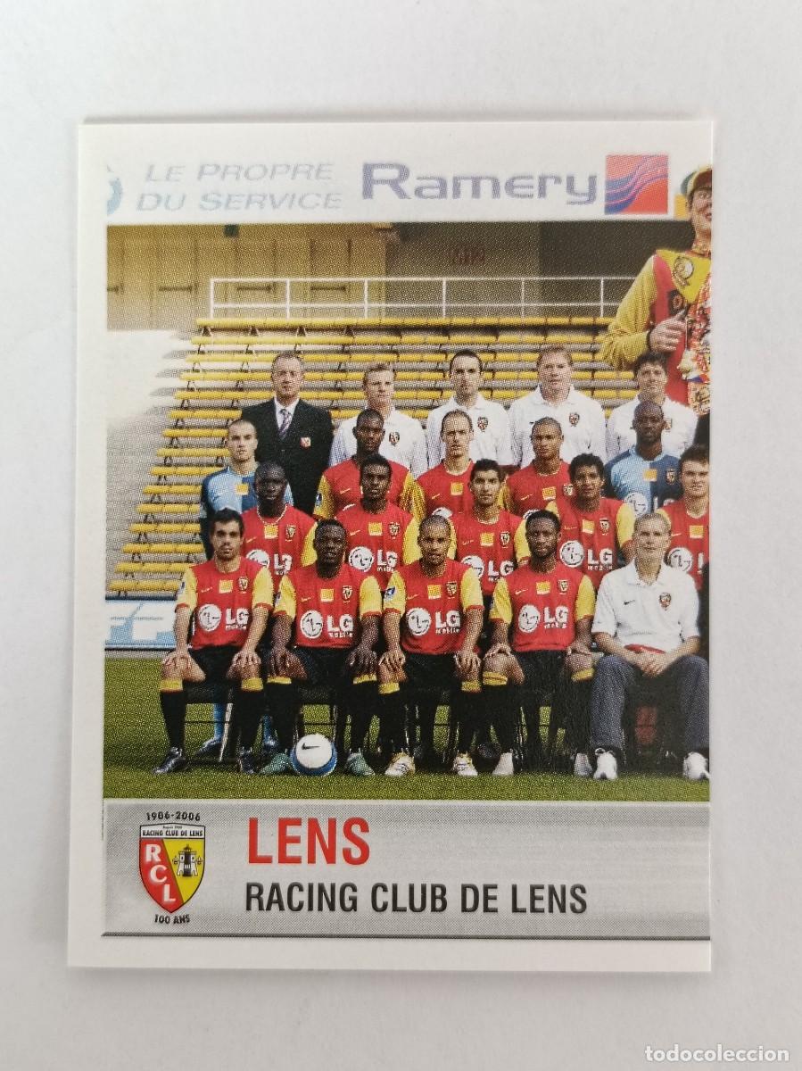 Football Stickers: #98 EQUIPO (LENS) LIGUE 1 FOOT 2007 PANINI