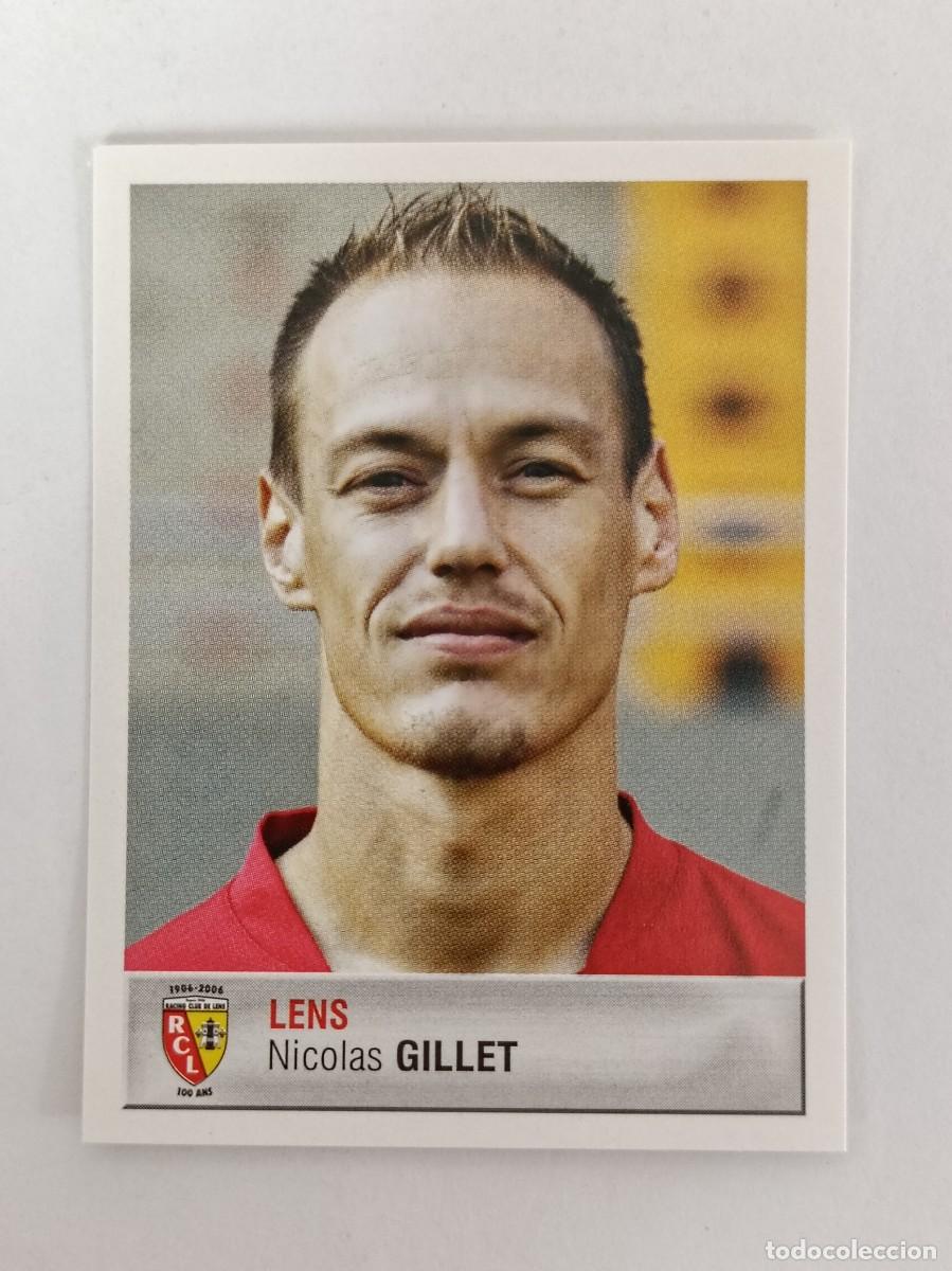 Cromos de Futebol: #105 NICOLAS GILLET (LENS) LIGUE 1 FOOT 2007 PANINI
