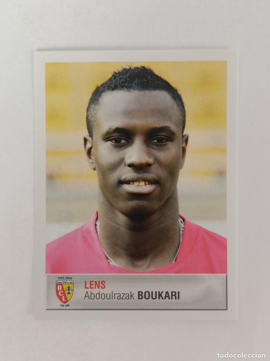 Cromos de F&uacute;tbol: #109 ABDOULRAZAK BOUKARI (LENS) LIGUE 1 FOOT 2007 PANINI