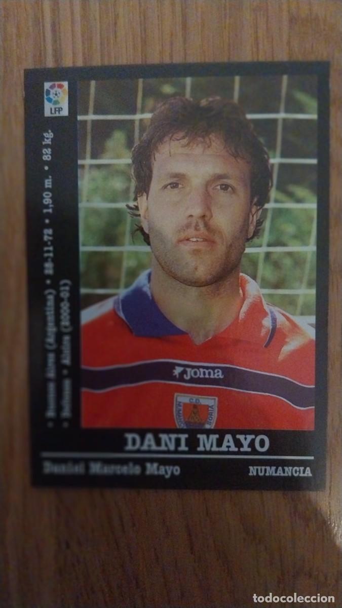 Cromos de F&uacute;tbol: DANI MAYO ULTIMOS FICHAJES NUMANCIA PANINI LIGA 2000/01 00 01 NUNCA PEGADO SIN PEGAR