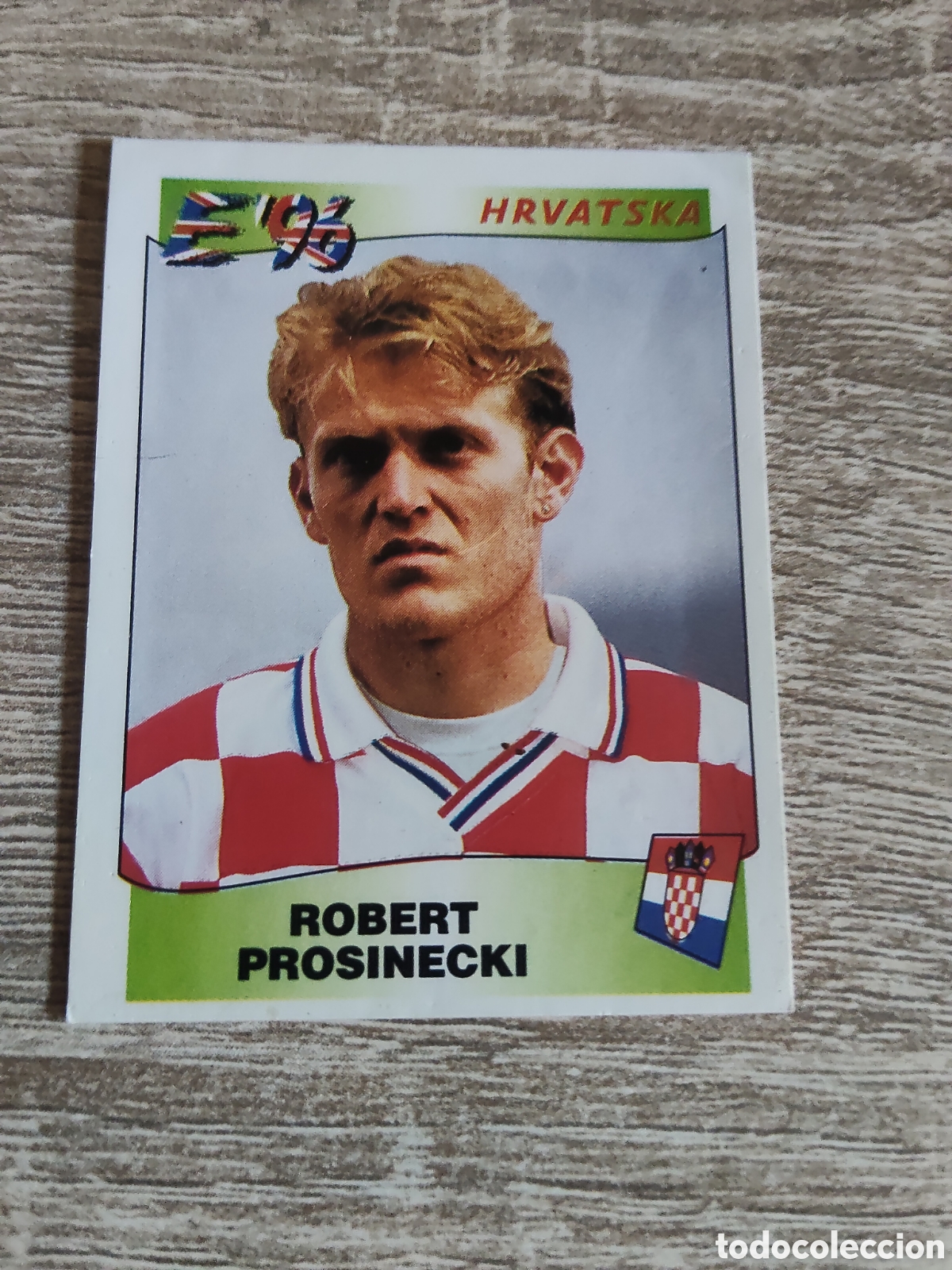 Fu&szlig;ball-Sticker: Panini euro 96 349 Robert Prosinecki Croacia