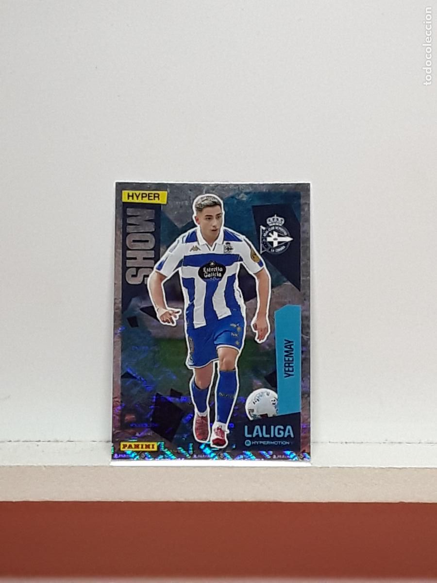 Cromos de F&uacute;tbol: LALIGA HYPERMOTION 2025 2026 25 26 ALBUM PANINI LIGA N 437 DEPORTIVO SHOW YEREMAY