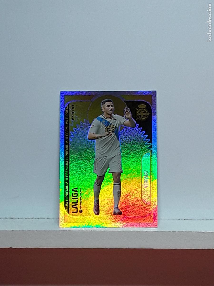 Cromos de F&uacute;tbol: LALIGA HYPERMOTION 2025 2026 25 26 ALBUM PANINI LIGA N DEPORTIVO PREMIUM YEREMAY