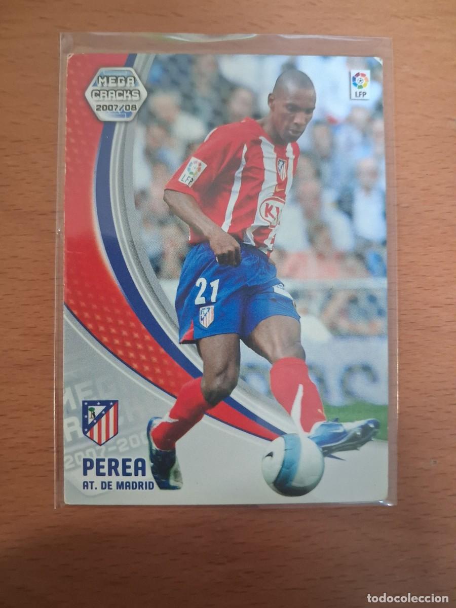 Cromos de F&uacute;tbol: Megacracks 2007 2008 07 08 Atletico de Madrid 40 Perea