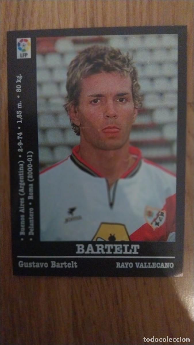 Cromos de F&uacute;tbol: BARTELT RAYO VALLECANO ULTIMOS FICHAJES PANINI LIGA 2000 2001 00 01 NUNCA PEGADO SIN PEGAR