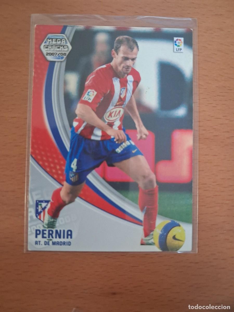 Cromos de F&uacute;tbol: Megacracks 2007 2008 07 08 Atletico de Madrid 44 Pernia
