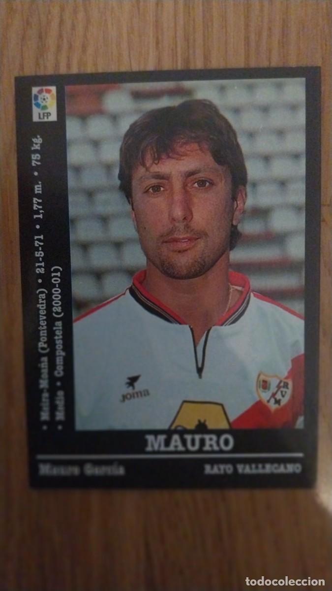 Cromos de F&uacute;tbol: MAURO RAYO VALLECANO ULTIMOS FICHAJES PANINI LIGA 2000 2001 00 01 NUNCA PEGADO SIN PEGAR