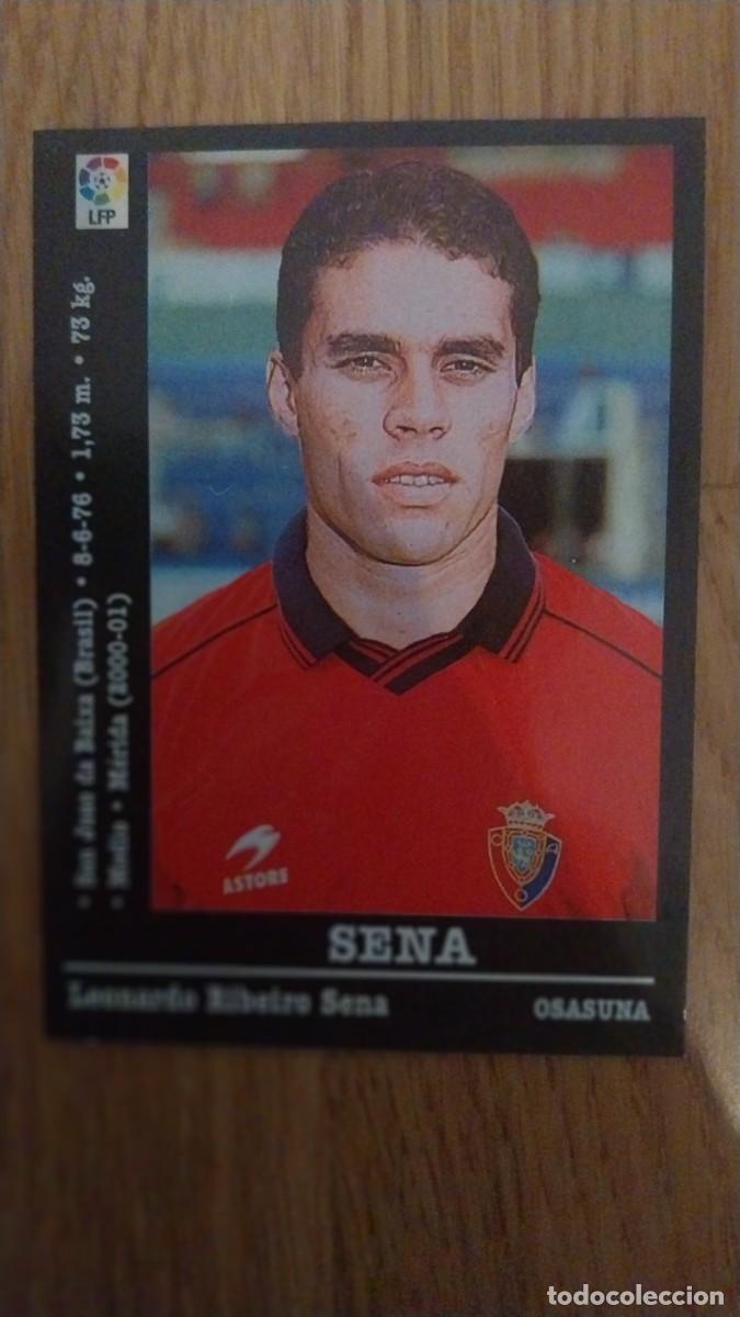 Cromos de F&uacute;tbol: SENA C. A. OSASUNA ULTIMOS FICHAJES PANINI LIGA 2000 2001 00 01 NUNCA PEGADO SIN PEGAR