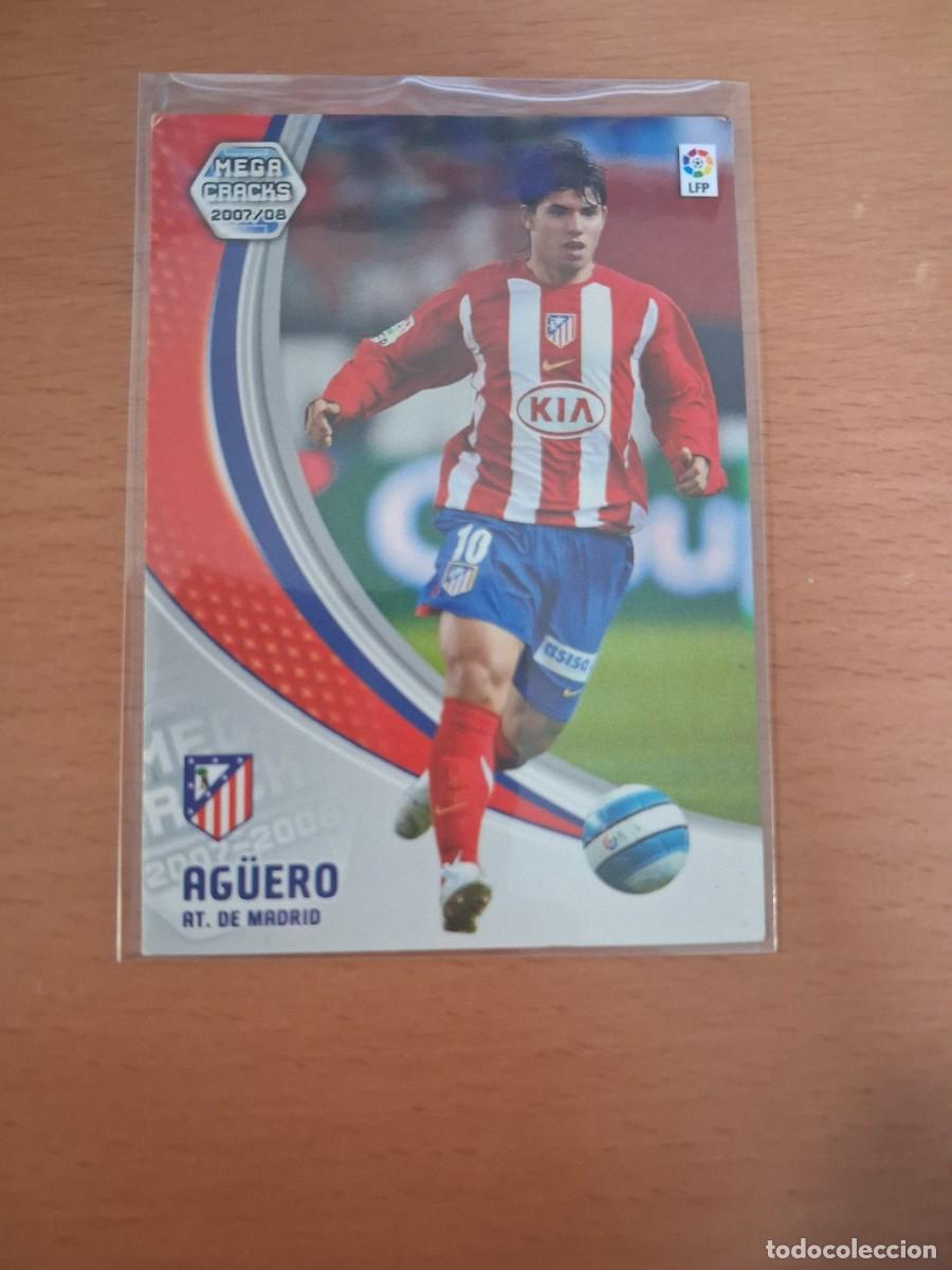 Cromos de F&uacute;tbol: Megacracks 2007 2008 07 08 Atletico de Madrid 52 Ag&uuml;ero