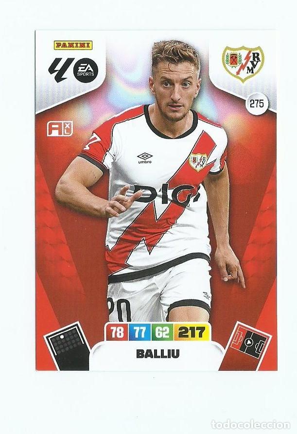 Cromos de F&uacute;tbol: ADRENALYN 2025/2026 275 BALLIU RAYO , NUEVO PERFECTO