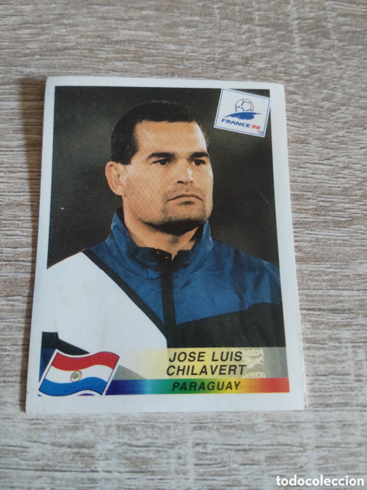 Cromos de F&uacute;tbol: Panini mundial Francia 98 265 Jos&eacute; Luis Chilavert Paraguay