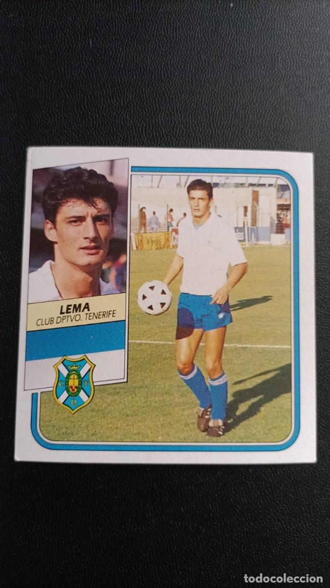 Cromos de F&uacute;tbol: CROMO DE FUTBOL LIGA ESTE LEMA BAJA TENERIFE SIN PEGAR NUNCA PEGADO 89 90 1989 1990
