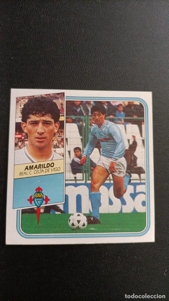 Cromos de F&uacute;tbol: CROMO DE FUTBOL LIGA ESTE AMARILDO CELTA BAJA SIN PEGAR NUNCA PEGADO 89 90 1989 1990