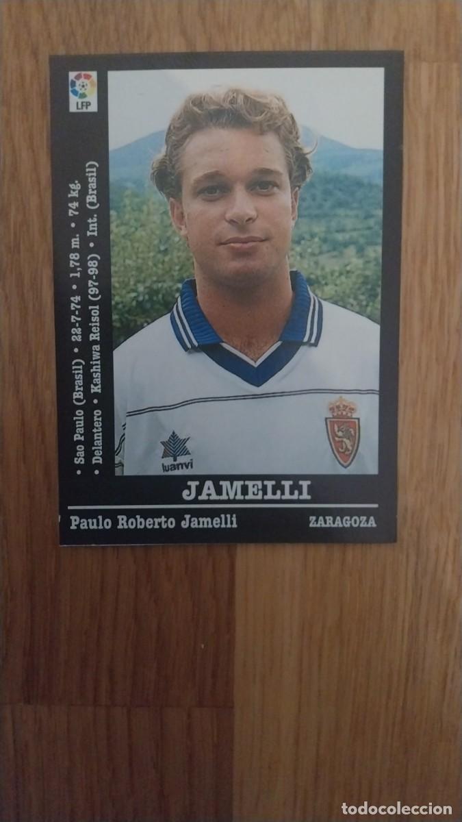 Cromos de F&uacute;tbol: JAMELLI REAL ZARAGOZA 66A PANINI LIGA 2000 - 2001 00 01 NUNCA PEGADO SIN PEGAR