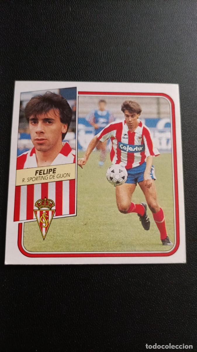 Cromos de F&uacute;tbol: CROMO DE FUTBOL LIGA ESTE FELIPE SPORTING BAJA SIN PEGAR NUNCA PEGADO 89 90 1989 1990