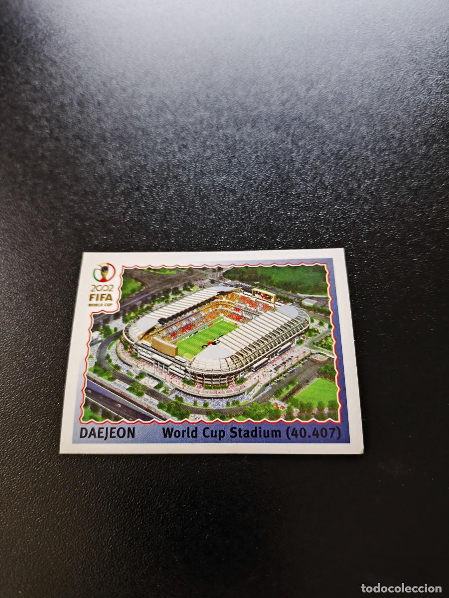 Cromos de F&uacute;tbol: 8 Daejeon - World Cup Stadium SIN PEGAR PANINI FIFA WORLD CUP MUNDIAL KOREA JAPAN 2002