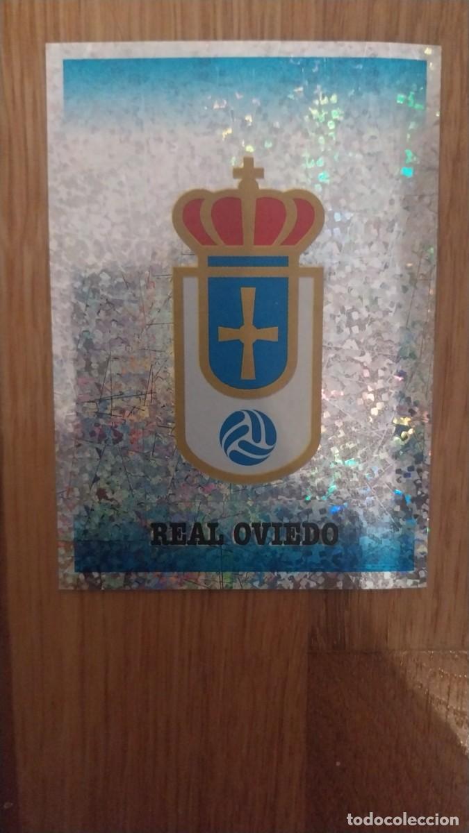 Cromos de F&uacute;tbol: ESCUDO OVIEDO n&ordm; 256 ERROR PANINI SPORTS LIGA 2000 2001 SIN PEGAR 00 01