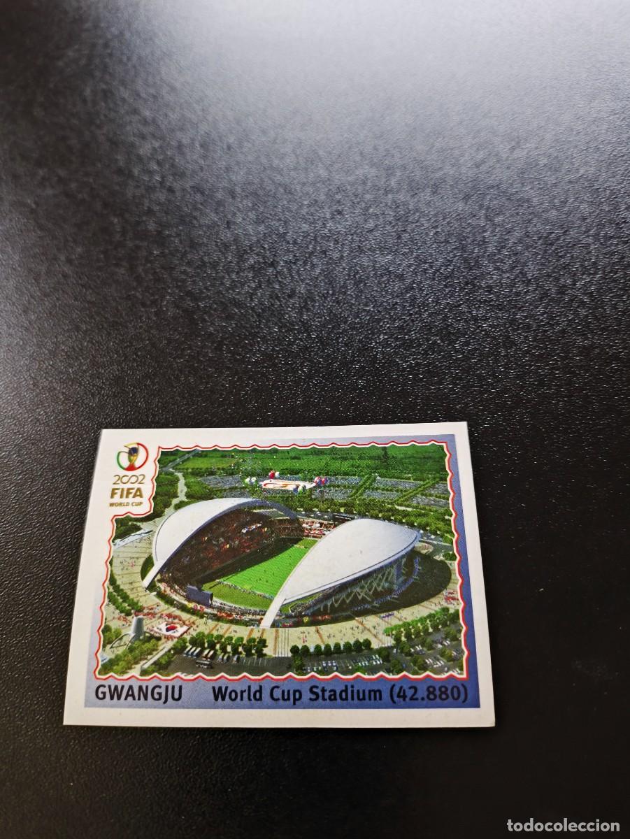 Cromos de F&uacute;tbol: 9 Gwangju - World Cup Stadium SIN PEGAR PANINI FIFA WORLD CUP MUNDIAL KOREA JAPAN 2002