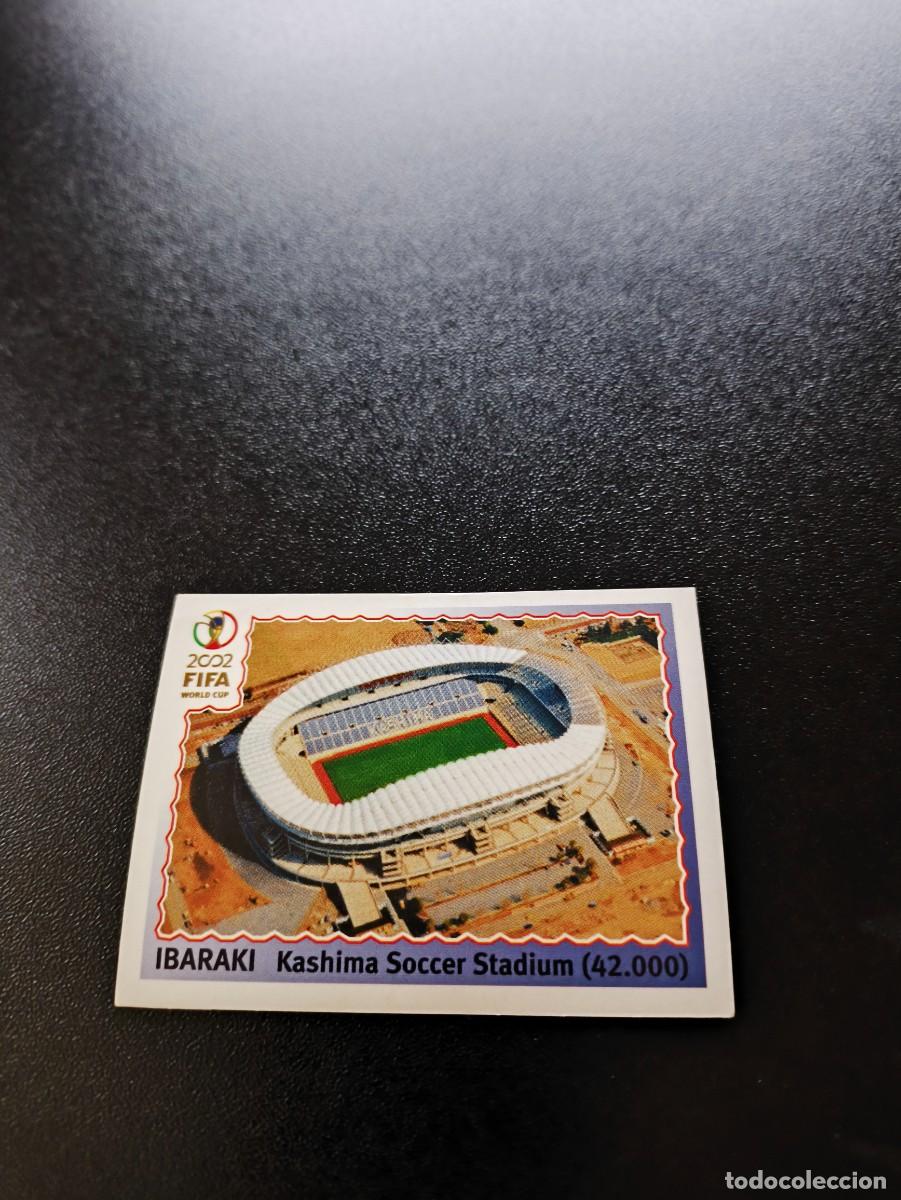 Cromos de F&uacute;tbol: 16 Ibaraki - Kashima Soccer Stadium SIN PEGAR PANINI FIFA WORLD CUP MUNDIAL KOREA JAPAN 2002