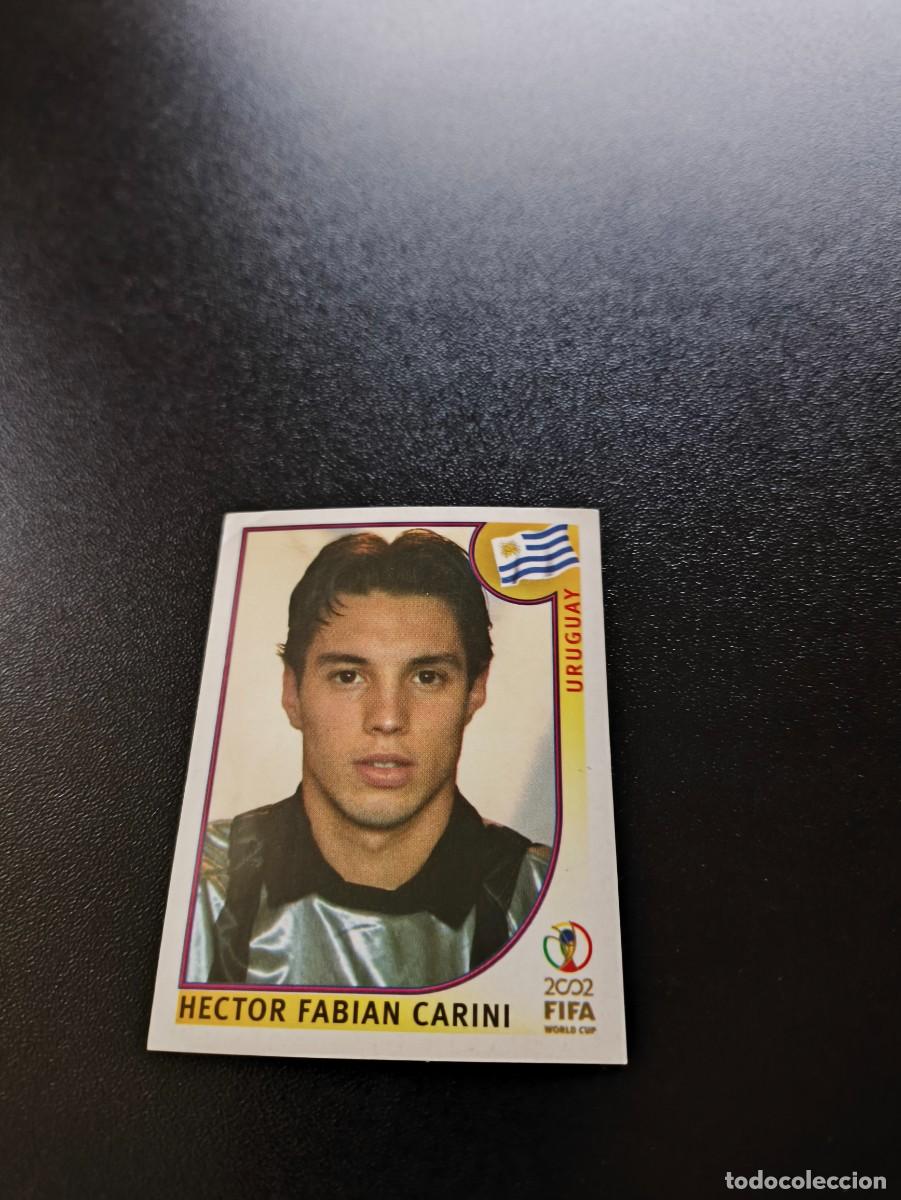 Cromos de F&uacute;tbol: 63 Hector Fabian Carini URUGUAY SIN PEGAR PANINI FIFA WORLD CUP MUNDIAL KOREA JAPAN 2002