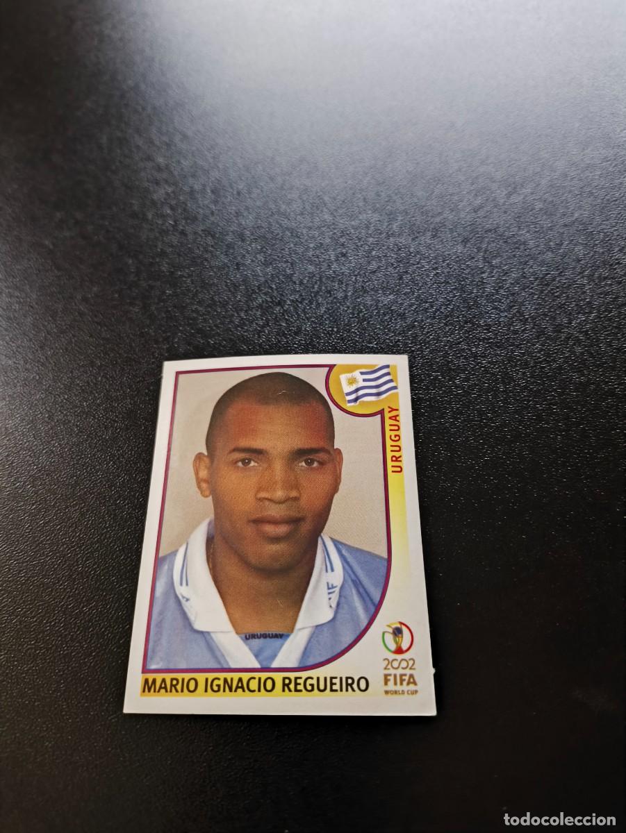 Cromos de F&uacute;tbol: 74 Mario Ignacio Regueiro URUGUAY SIN PEGAR PANINI FIFA WORLD CUP MUNDIAL KOREA JAPAN 2002