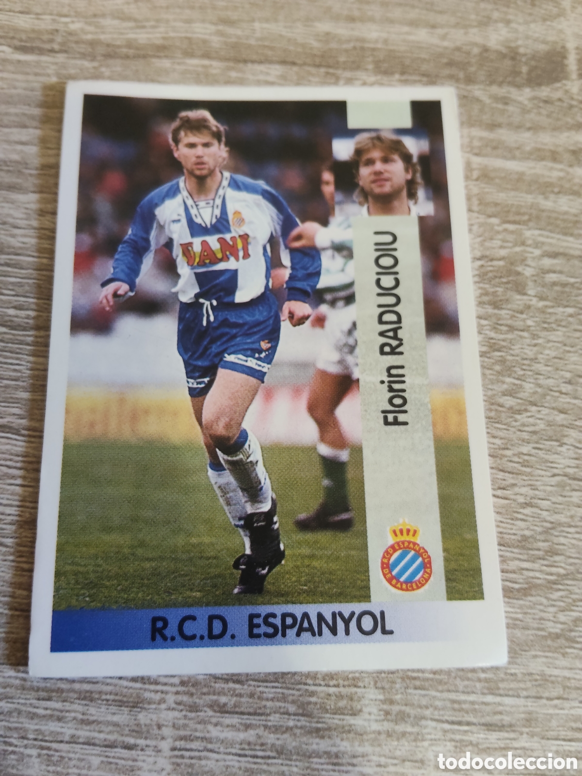 Cromos de F&uacute;tbol: Panini liga 1996 1997 96 97 62 Raduciou baja Espanyol