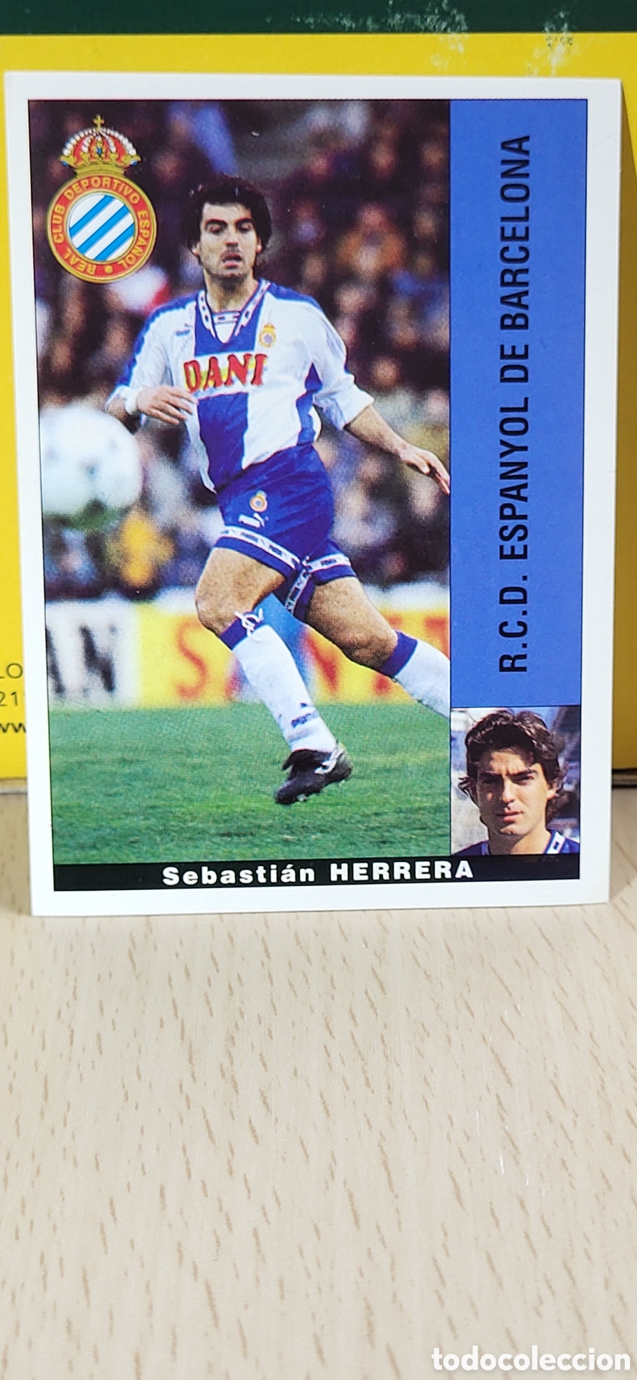 Cromos de F&uacute;tbol: SEBASTIAN HERRERA RCD ESPA&Ntilde;OL ESPANYOL LIGA 95 96 DE FUTBOL PROFESIONAL PANINI