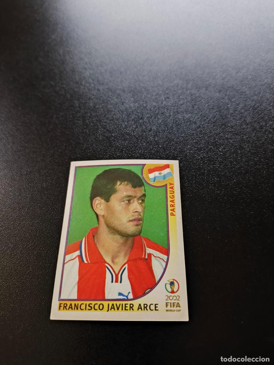 Cromos de F&uacute;tbol: 136 Francisco Javier Arce PARAGUAY SIN PEGAR PANINI FIFA WORLD CUP MUNDIAL KOREA JAPAN 2002
