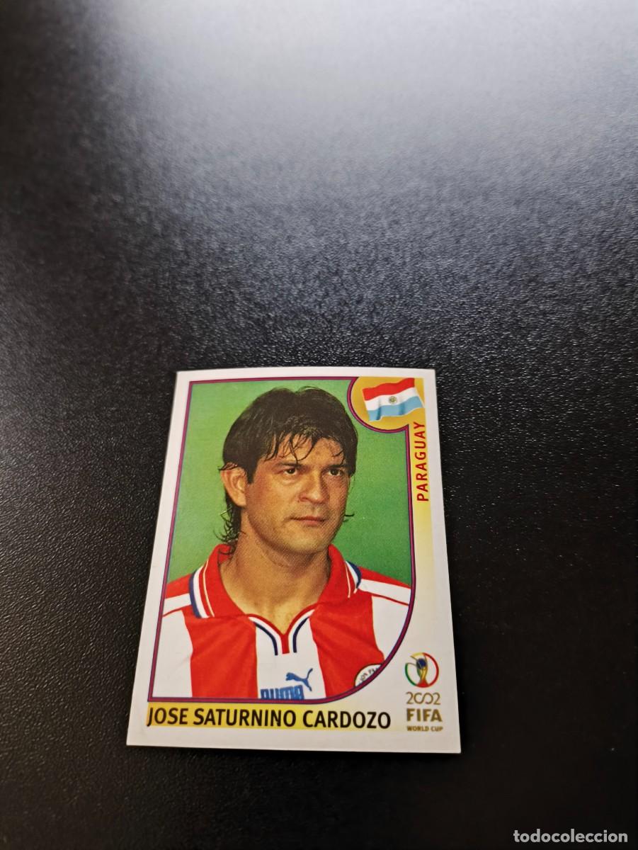 Cromos de F&uacute;tbol: 147 Jose Saturnino Cardozo PARAGUAY SIN PEGAR PANINI FIFA WORLD CUP MUNDIAL KOREA JAPAN 2002