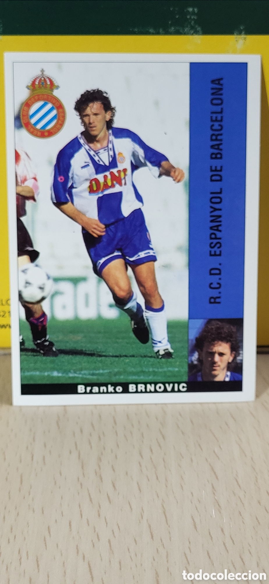Cromos de Futebol: BRANKO BRNOVIC RCD ESPA&Ntilde;OL ESPANYOL LIGA 95 96 DE FUTBOL PROFESIONAL PANINI