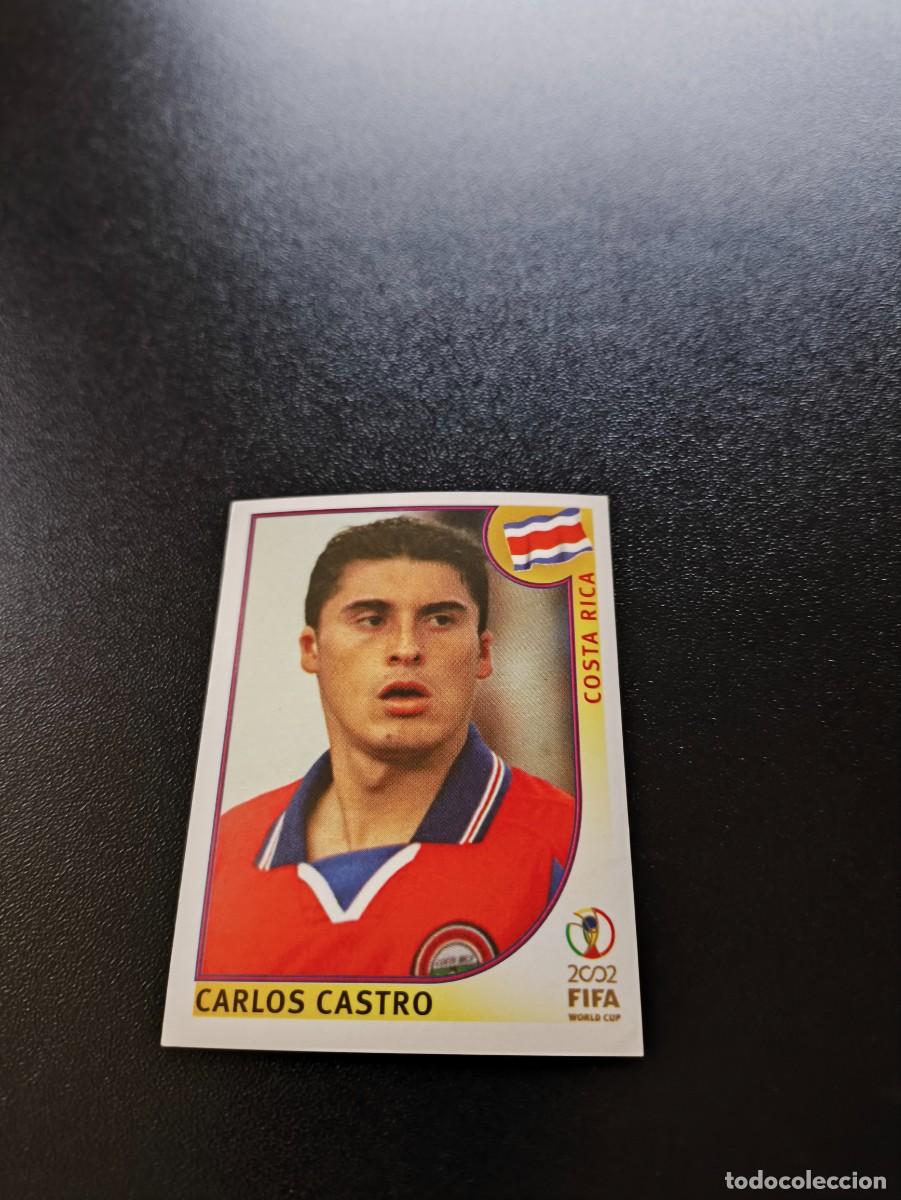 Cromos de F&uacute;tbol: 230 Carlos Castro COSTA RICA SIN PEGAR PANINI FIFA WORLD CUP MUNDIAL KOREA JAPAN 2002