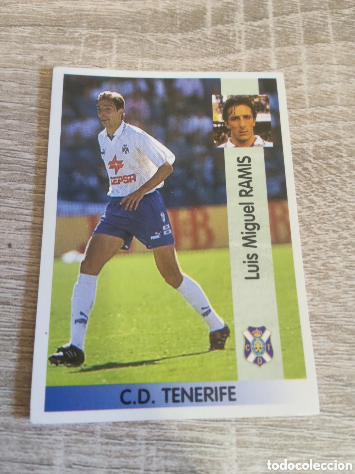 Cromos de F&uacute;tbol: Panini liga 1996 1997 96 97 68 Ramis baja Tenerife