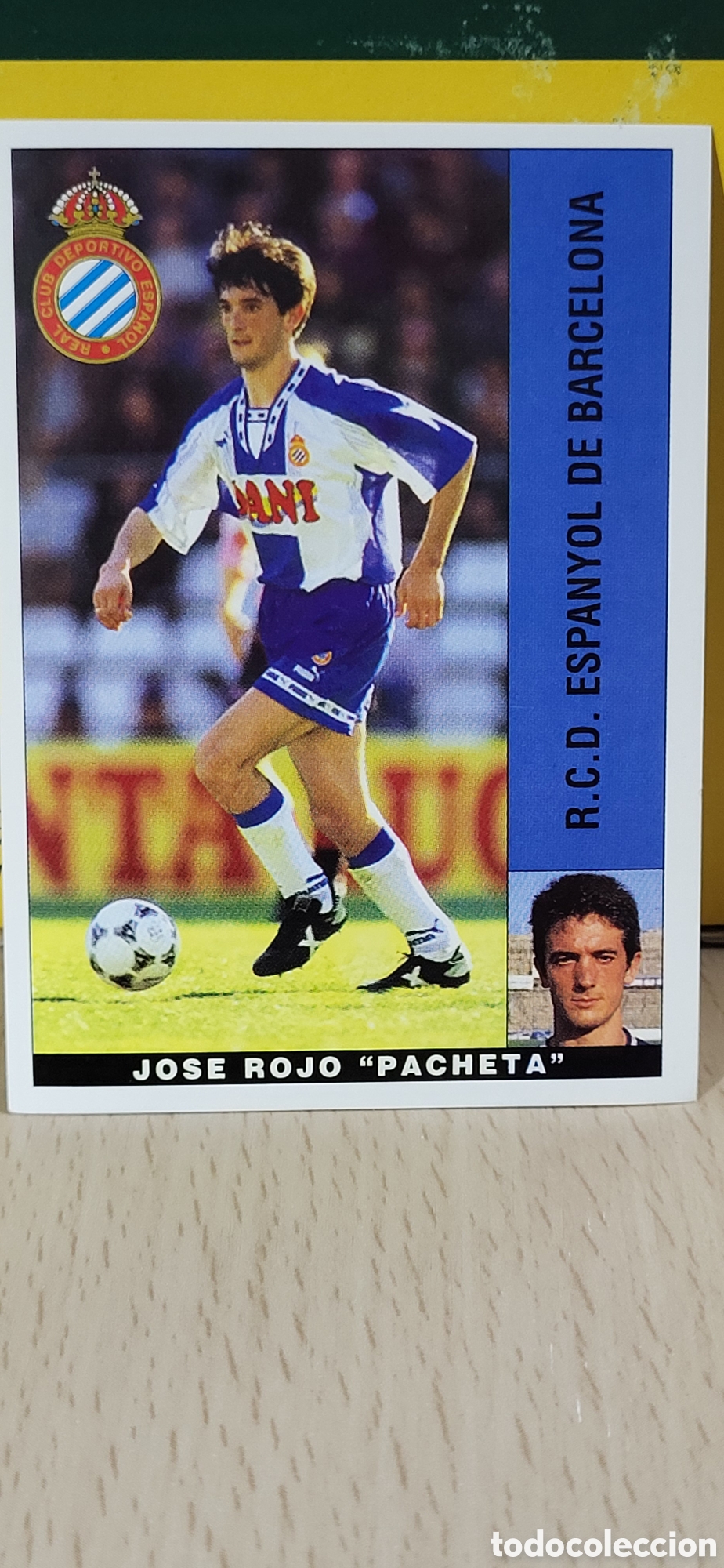 Cromos de Futebol: JOSE ROJO PACHETA RCD ESPA&Ntilde;OL ESPANYOL LIGA 95 96 DE FUTBOL PROFESIONAL PANINI