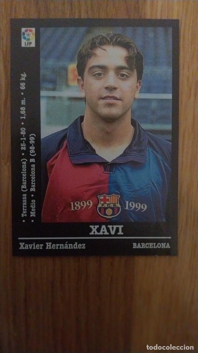 Cromos de Futebol: XAVI F. C. BARCELONA 28A PANINI LIGA 2000 - 2001 00 01 NUNCA PEGADO SIN PEGAR
