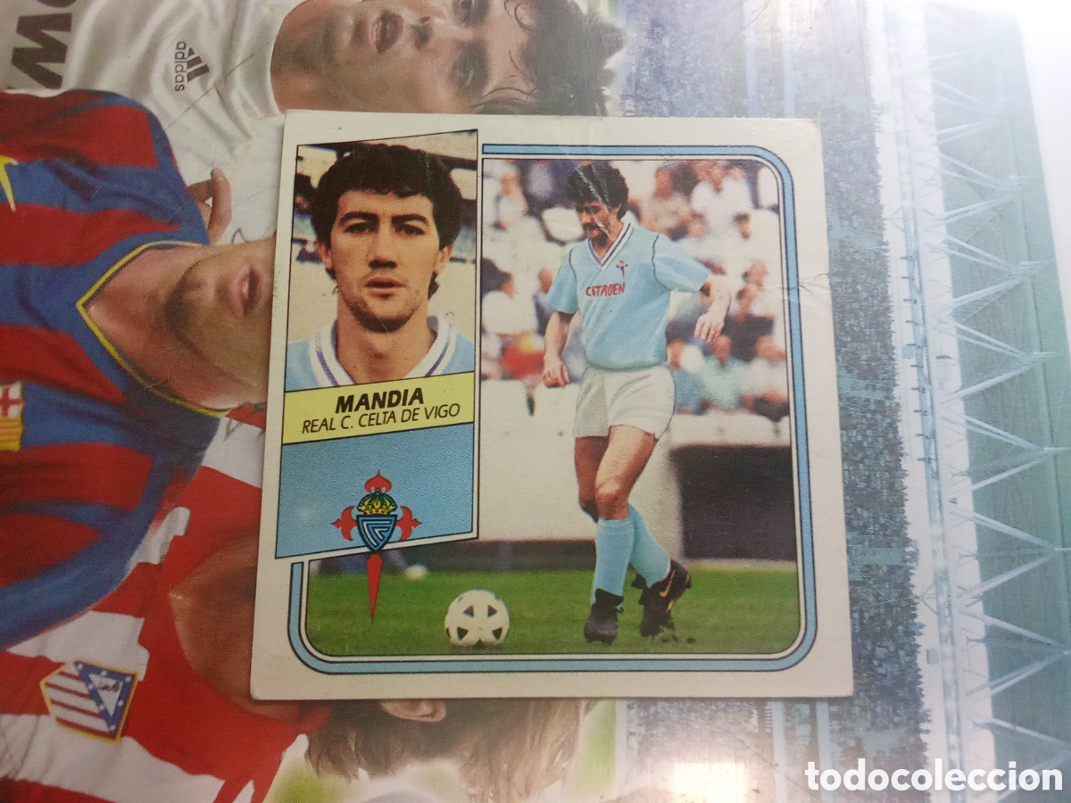Cromos de Futebol: MANDIA FICHAJE 12 CELTA LIGA ESTE 89 90 DESPEGADO
